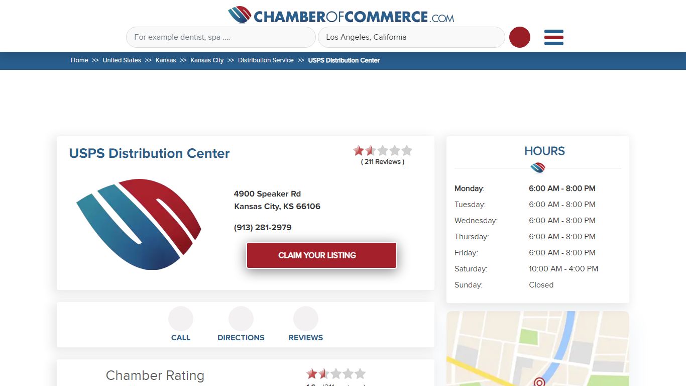 USPS - Postal Service in Kansas City, KS - Hours & Locations